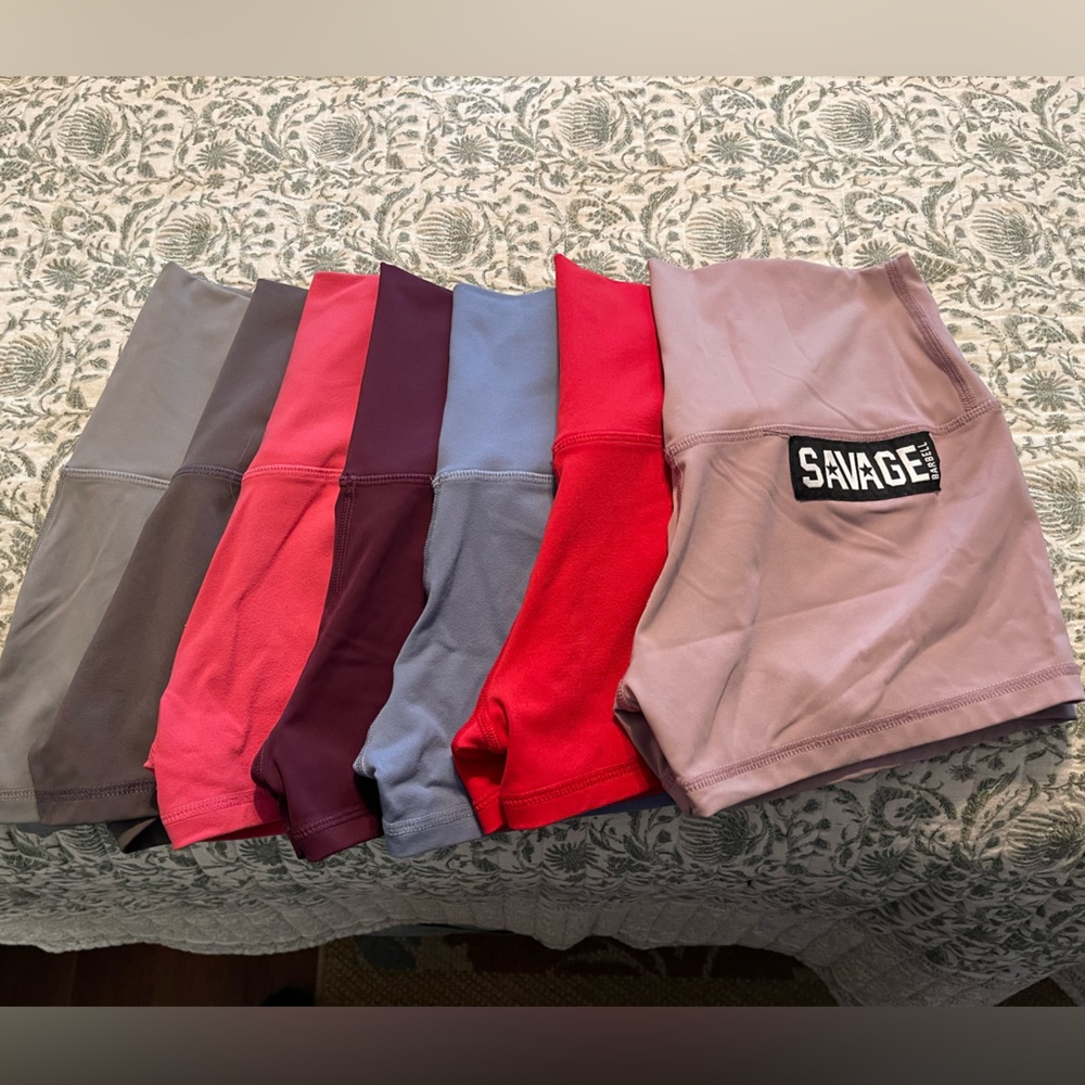 Savage Barbell Booty Shorts